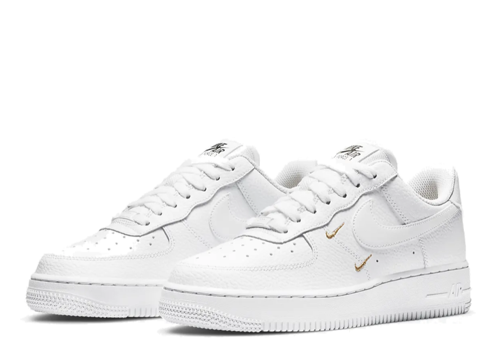 Nike Air Force 1 '07 Essential White Metallic Gold (Women's) - photo 2