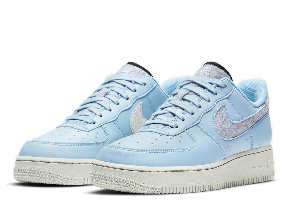 Nike Air Force 1 '07 SE Recycled Wool Pack Light Armory Blue (Women's) - photo 2