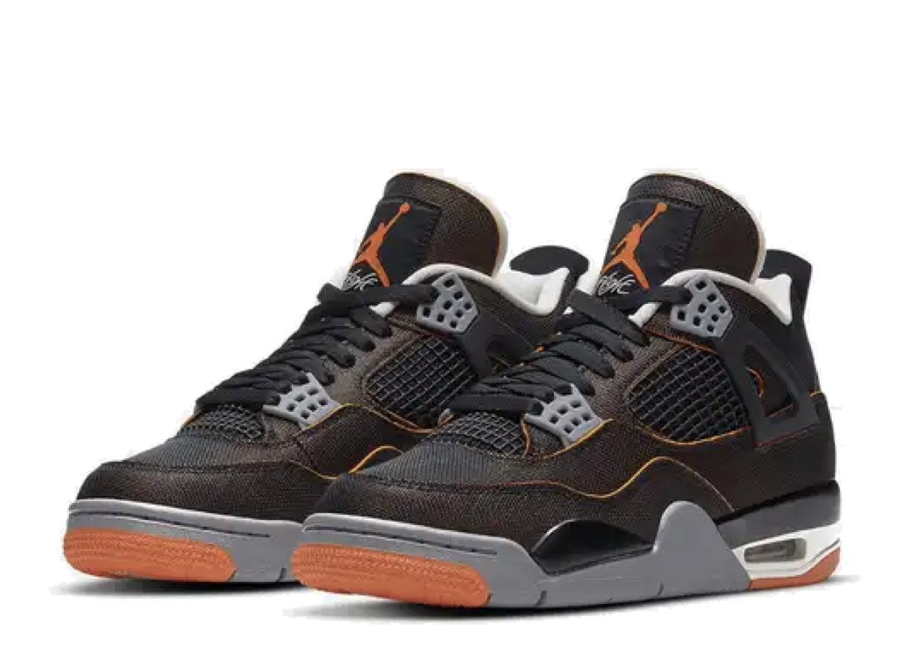 Jordan 4 Retro Starfish (Women's) - photo 2
