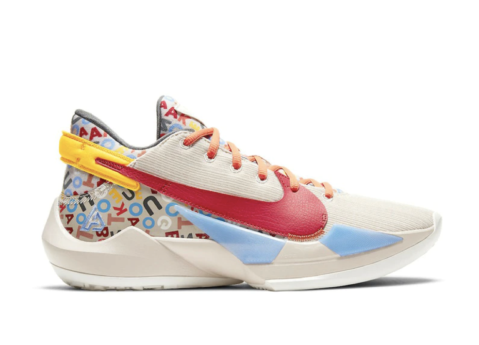 Nike Zoom Freak 2 Alphabet