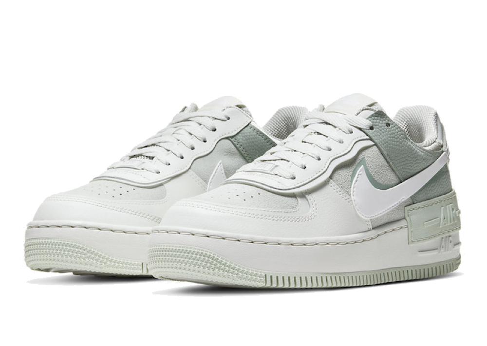 Nike Air Force 1 Shadow Spruce Aura White (Women's) - photo 2