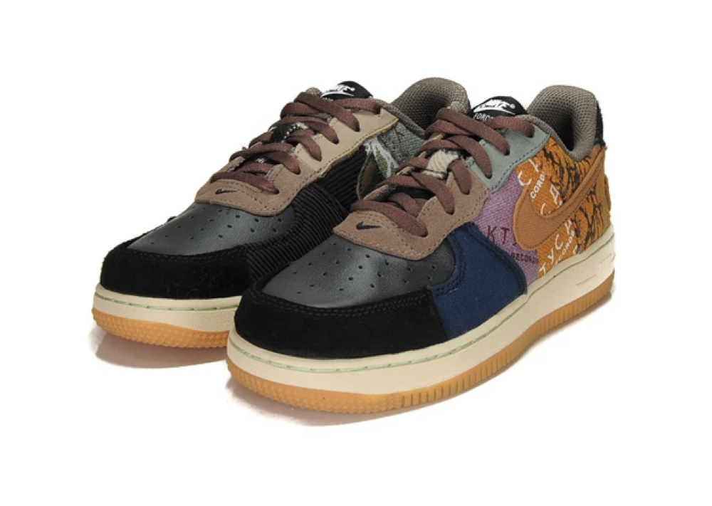 Nike Air Force 1 Low Travis Scott Cactus Jack (Pre-School) - photo 2