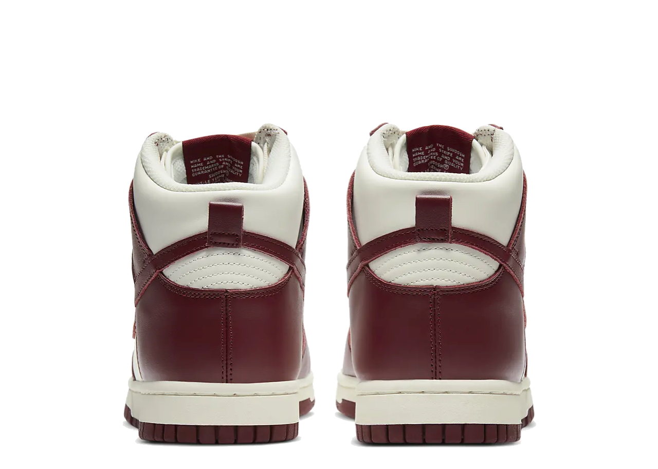 Nike Dunk High Sail Team Red (Women's) - photo 3