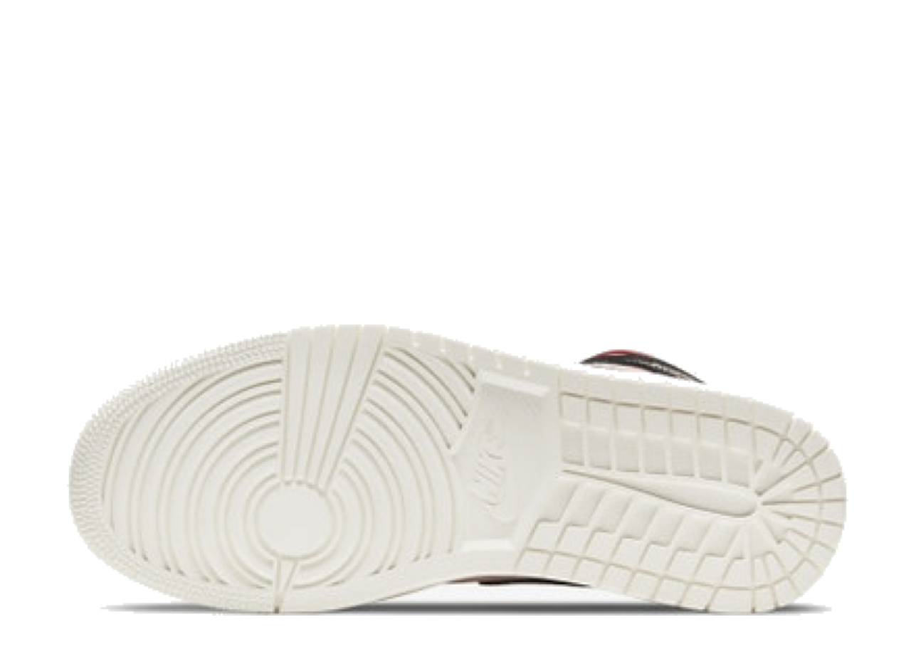 Air Jordan 1 Mid Burgundy Dusty Pink (Women's) - photo 4