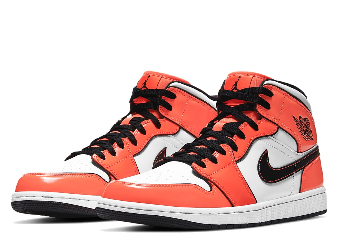 Air Jordan 1 Mid SE Turf Orange - photo 2