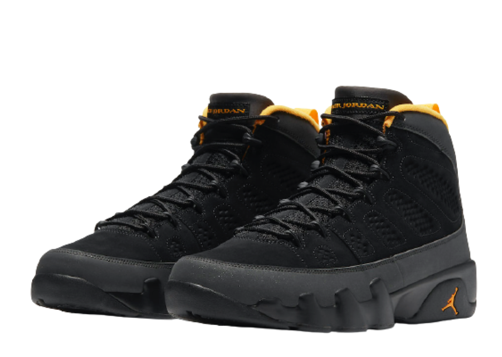Jordan 9 Retro Dark Charcoal University Gold - photo 2