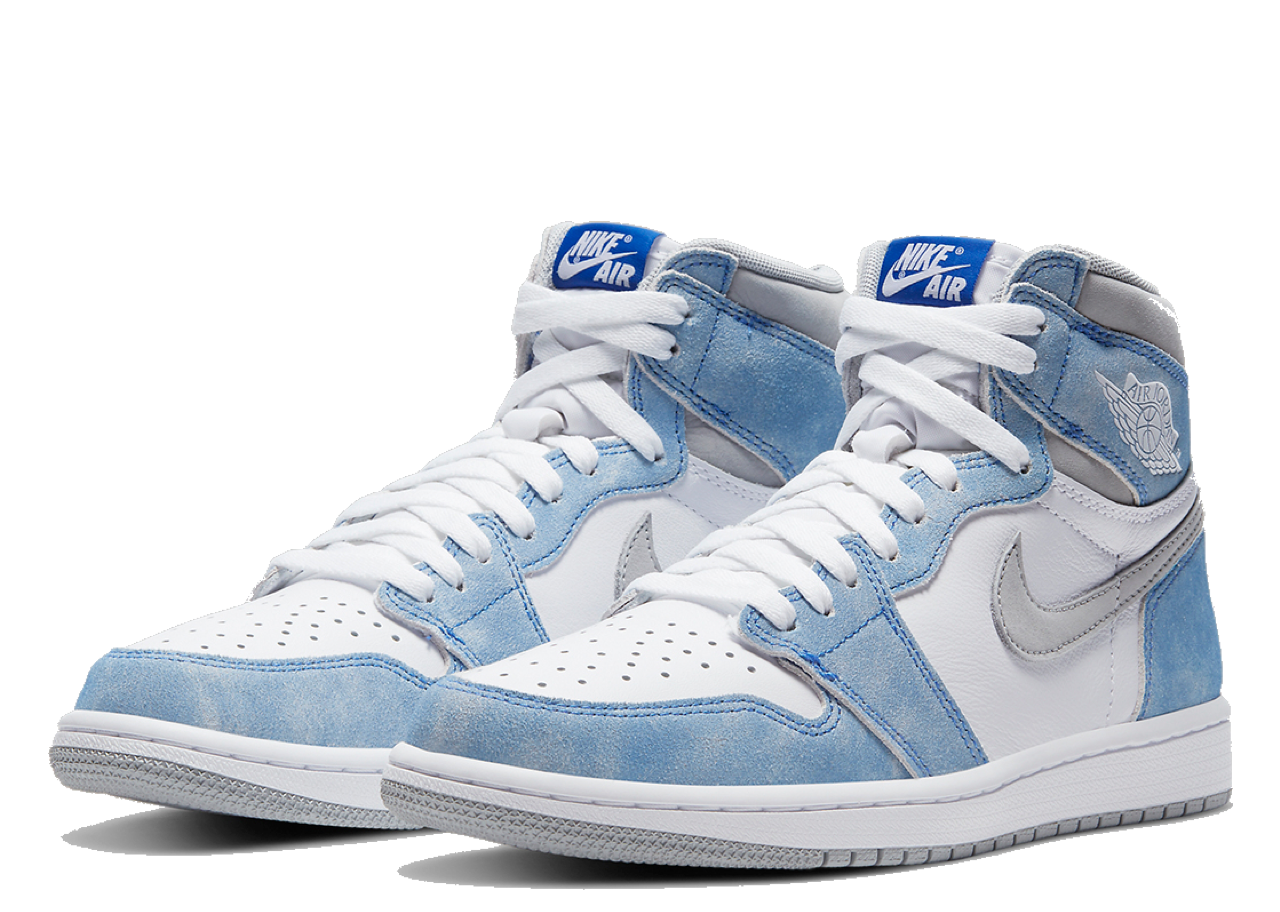 Air Jordan 1 Retro High OG Hyper Royal Smoke Grey - photo 2