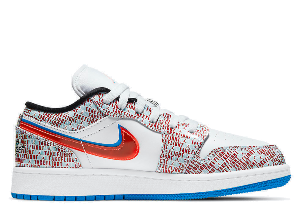 Air Jordan 1 Low SE Take Flight (Grade School)