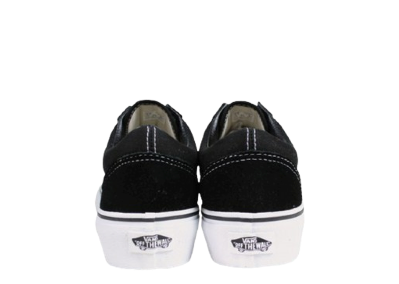 Vans Old Skool Platform Black White - photo 3