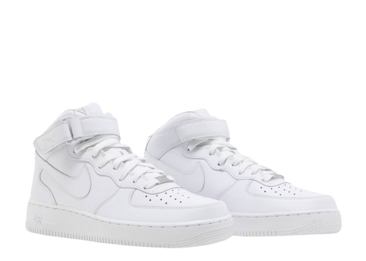 Nike Air Force 1 '07 Mid White - photo 2