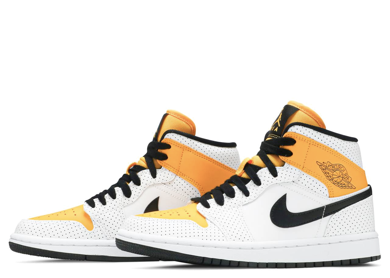 Air Jordan 1 Mid Laser Orange (Women's) - photo 2