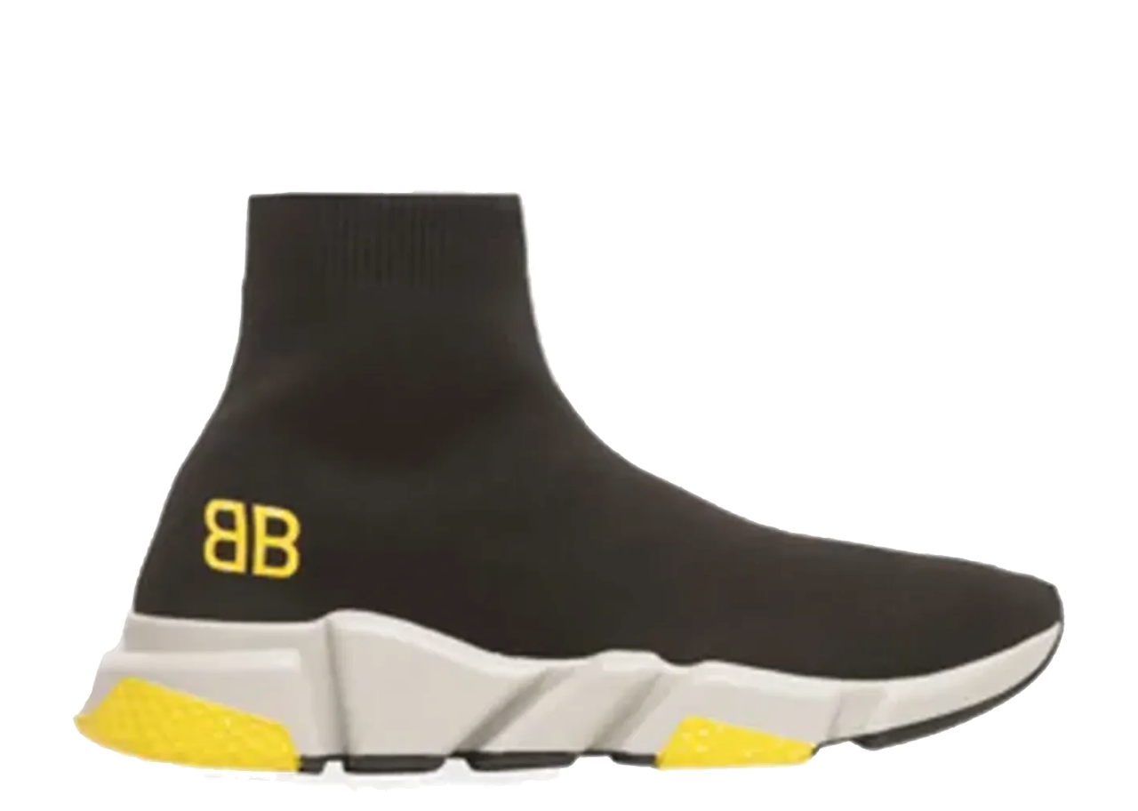 Balenciaga Speed Trainer Black Yellow