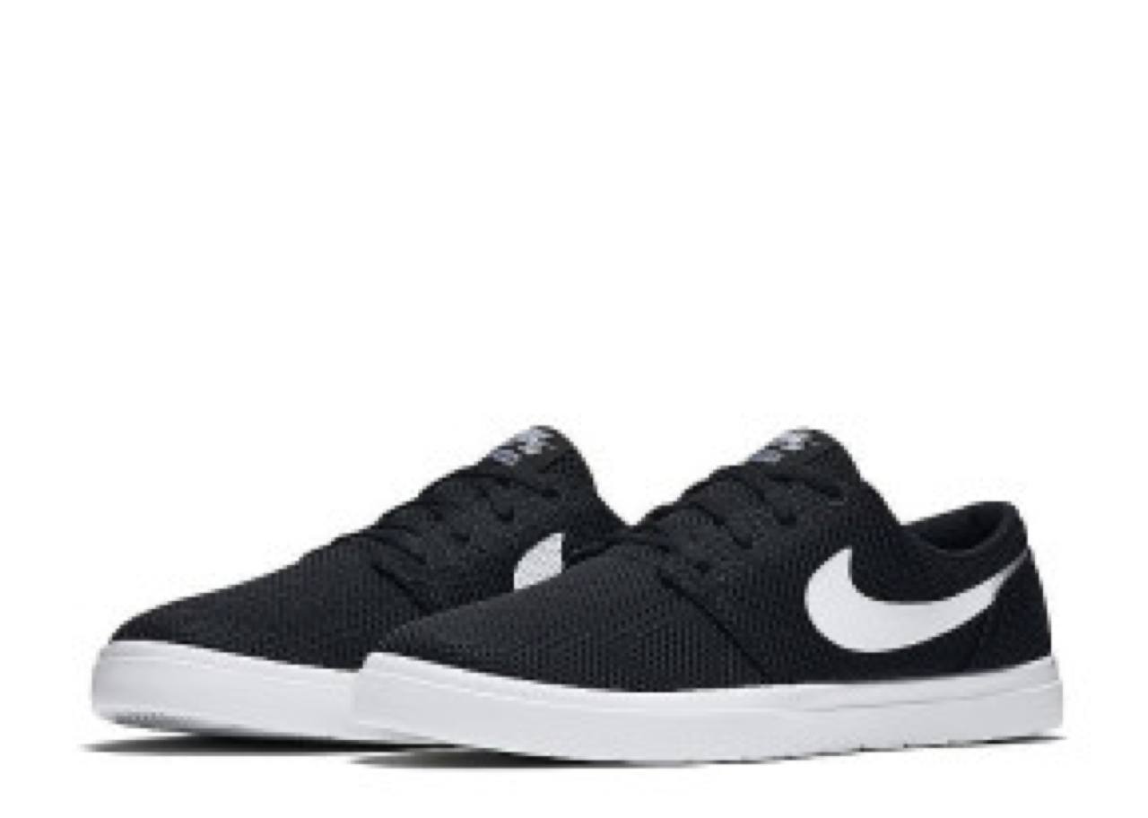 Nike SB Portmore 2 Ultralight Black White - photo 2