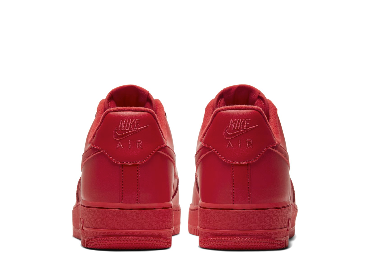 Nike Air Force 1 Low Triple Red - photo 3