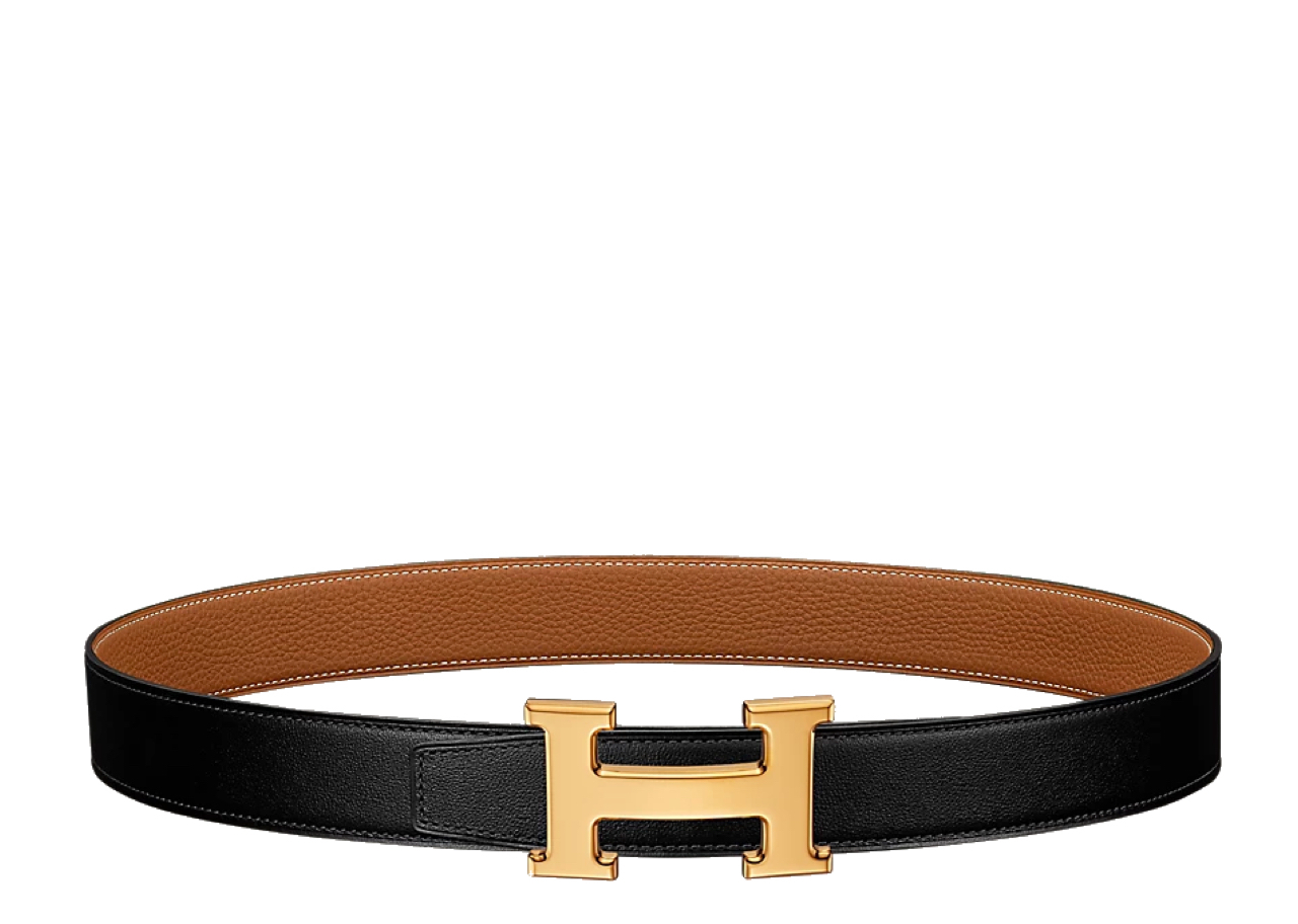 Hermès H Belt Buckle & Reversible Leather Belt