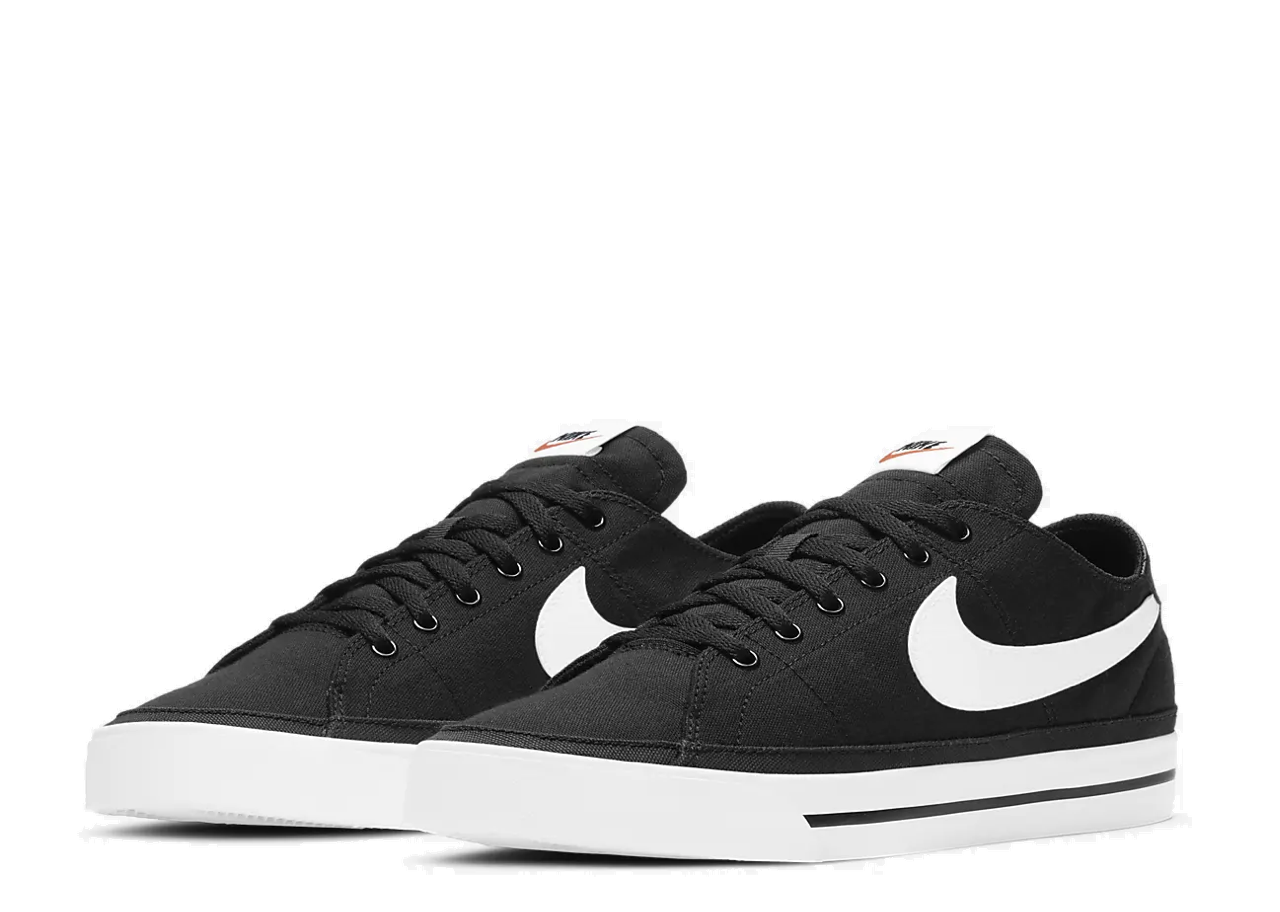 Nike Court Legacy Canvas Black White - photo 2