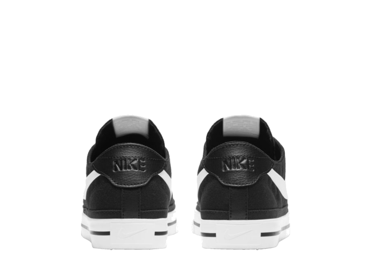 Nike Court Legacy Canvas Black White - photo 3