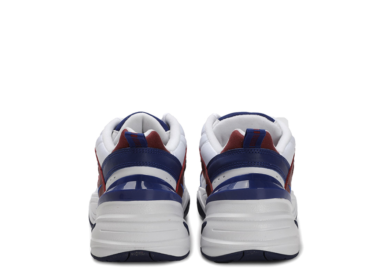 Nike M2K Tekno White Bright Crimson - photo 3
