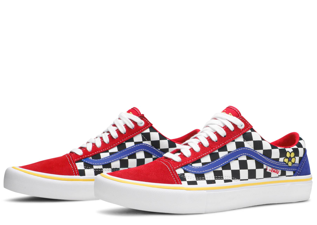 Vans x Brighton Zeuner Old Skool Pro Red Blue - photo 2