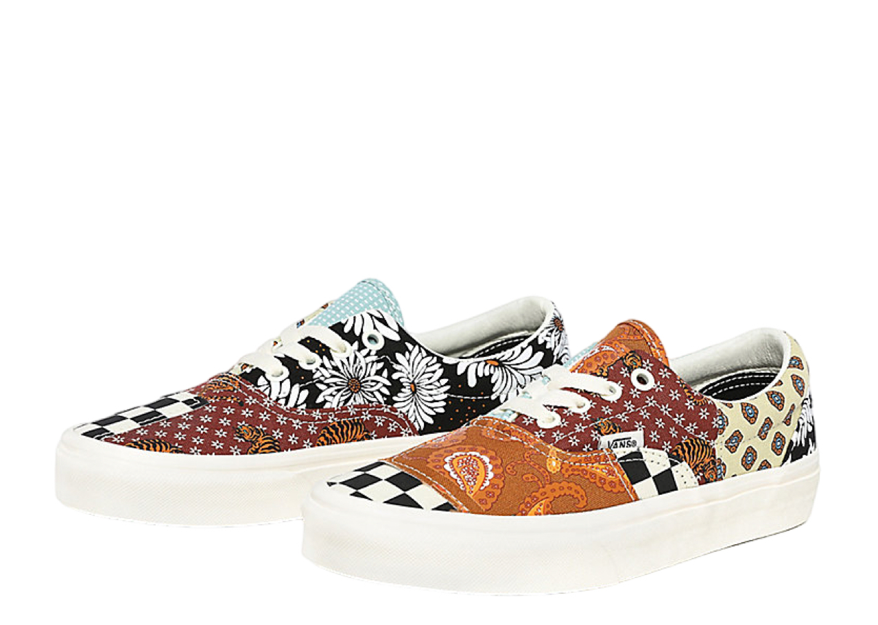 Vans Era Tiger Patchwork Black True White - photo 2