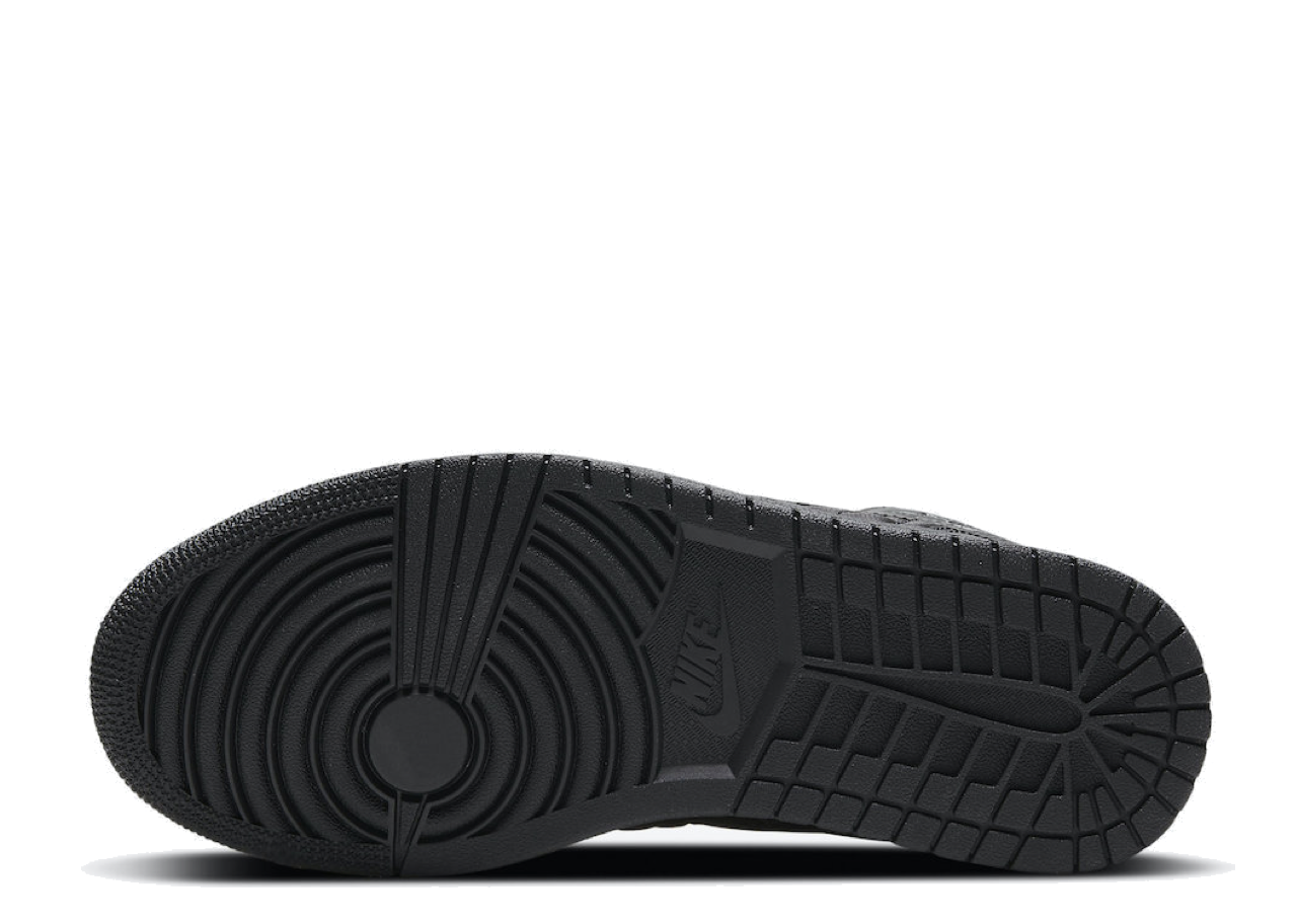Air Jordan 1 Mid SE Quilted Black (Women's) - photo 4