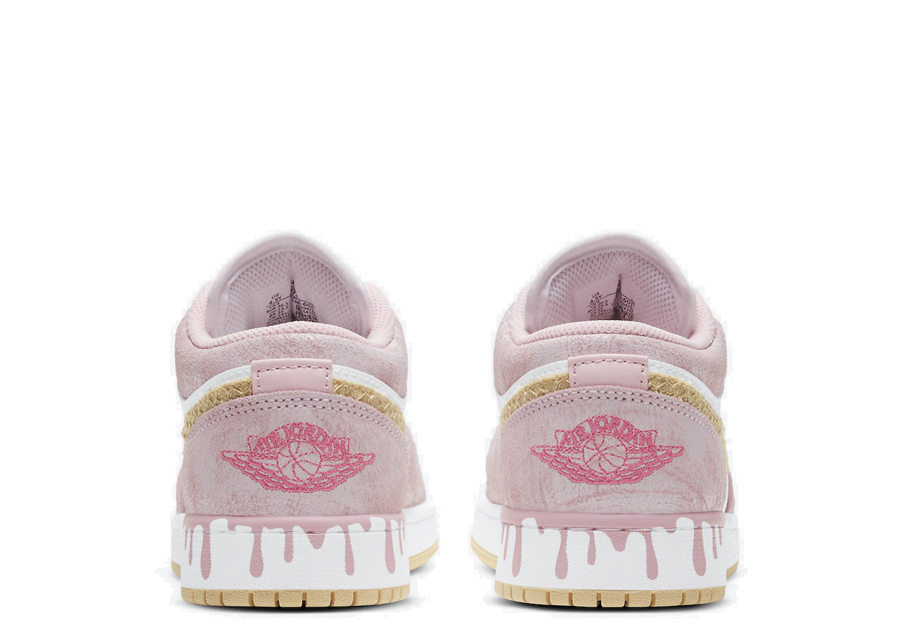 Air Jordan 1 Low Paint Drip (Grade School) - photo 3