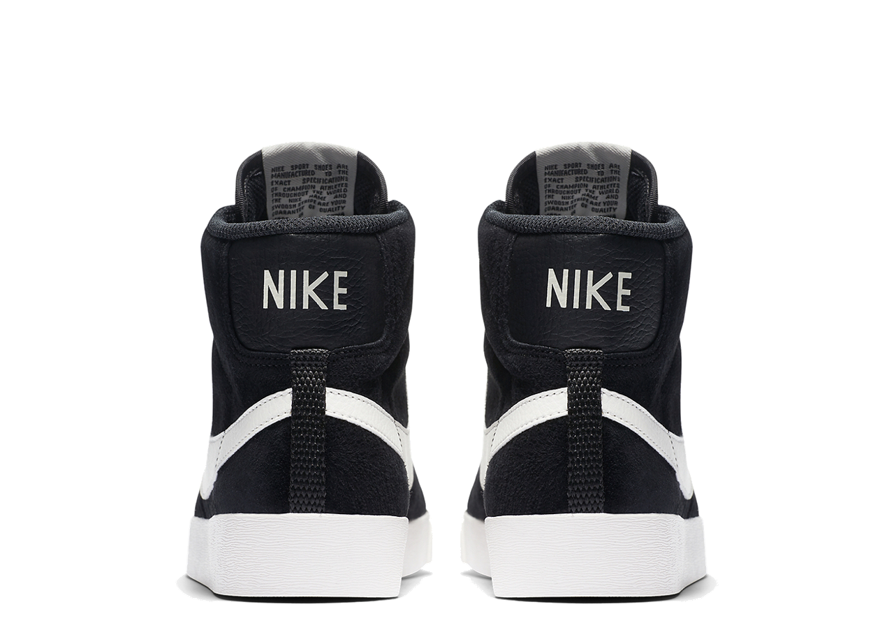 Nike Blazer Mid Vintage Suede Black (Women's) - photo 3