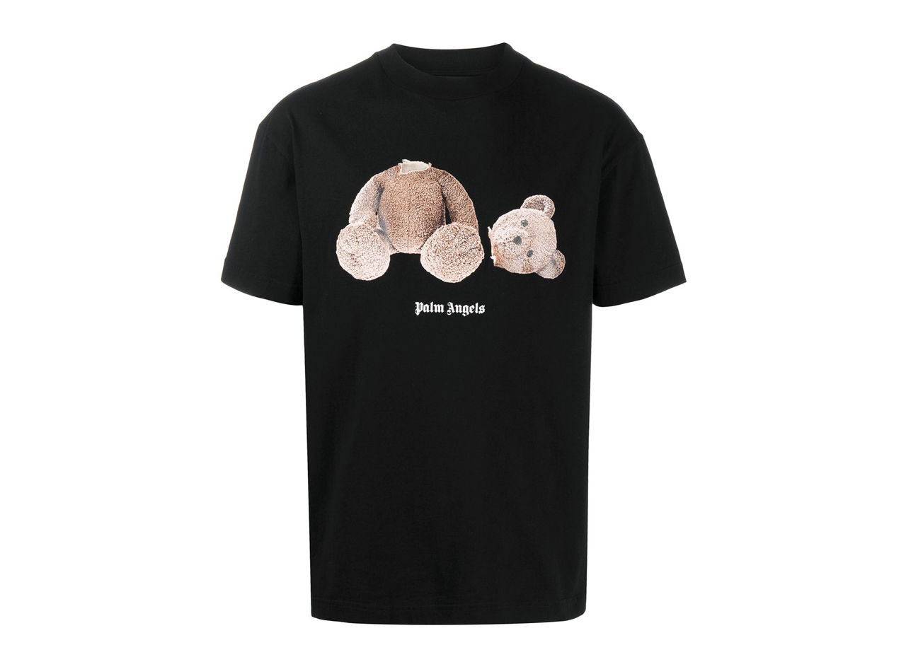 Palm Angels Kill The Bear Tee Black Brown