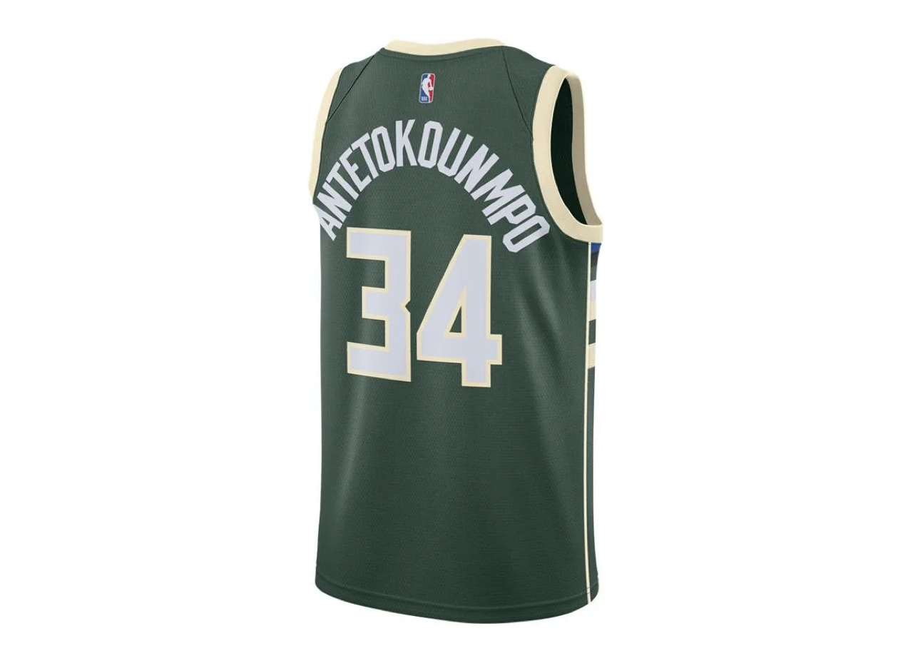 Nike Milwaukee Bucks Giannis Antetokounmpo Icon 20 Swingman Jersey - photo 3