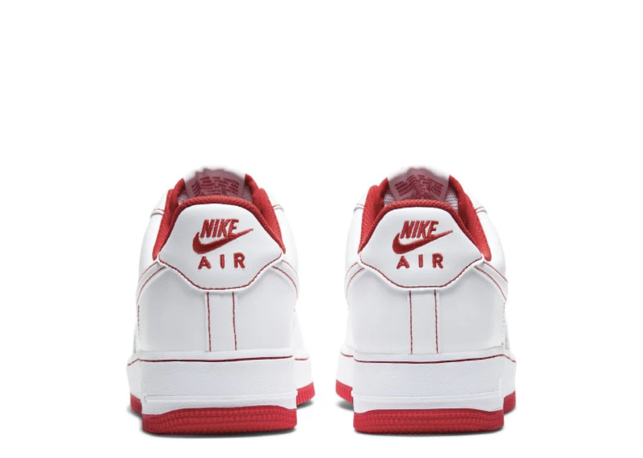 Nike Air Force 1 Low White University Red - photo 3