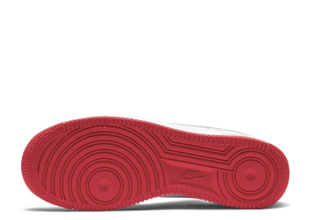 Nike Air Force 1 Low White University Red - photo 4