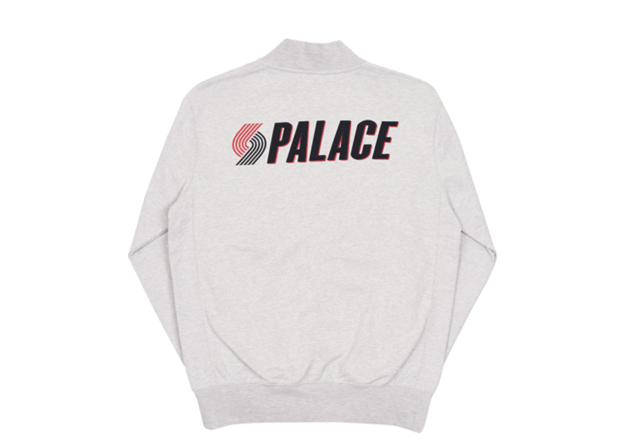 Palace Blazed Zip Bomber Grey Marl - photo 2