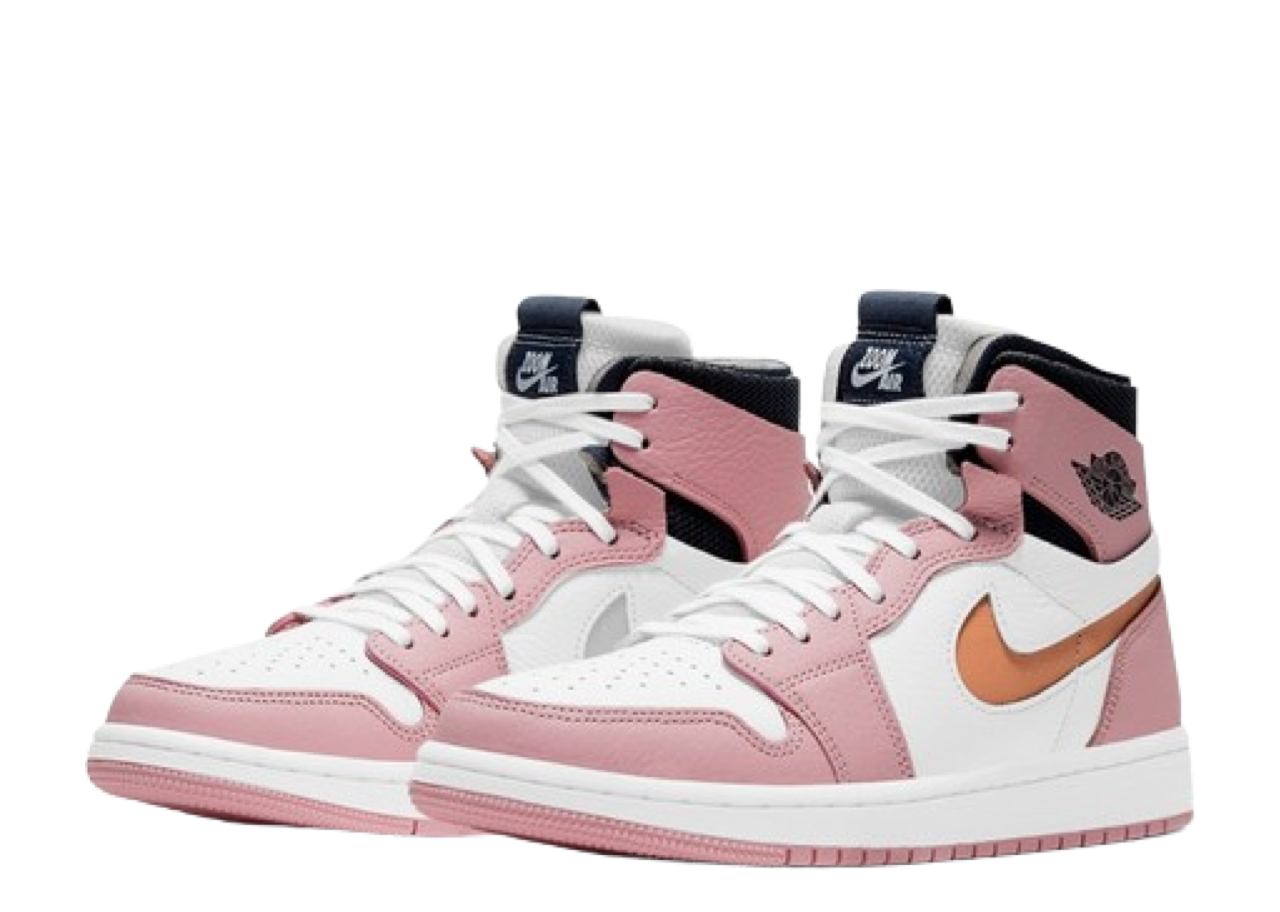 Air Jordan 1 High Zoom Air CMFT Pink Glaze (Women's) - photo 2