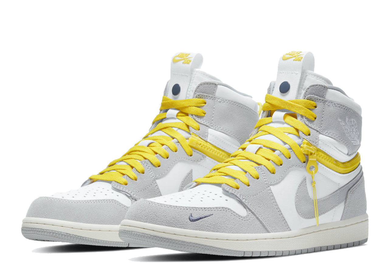 Air Jordan 1 High Switch Light Smoke Grey - photo 2