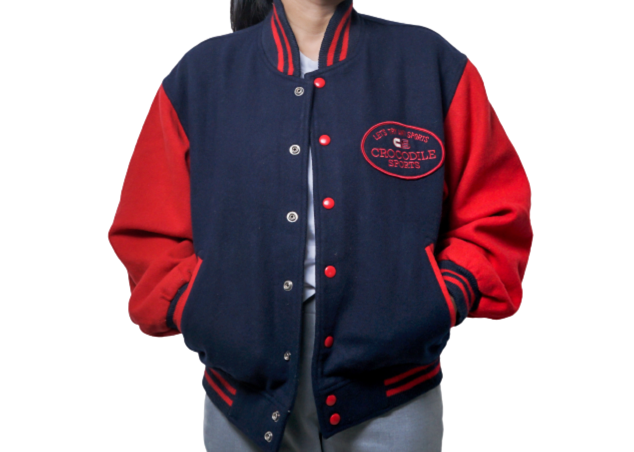 Varsity Jacket Crocodile - photo 5
