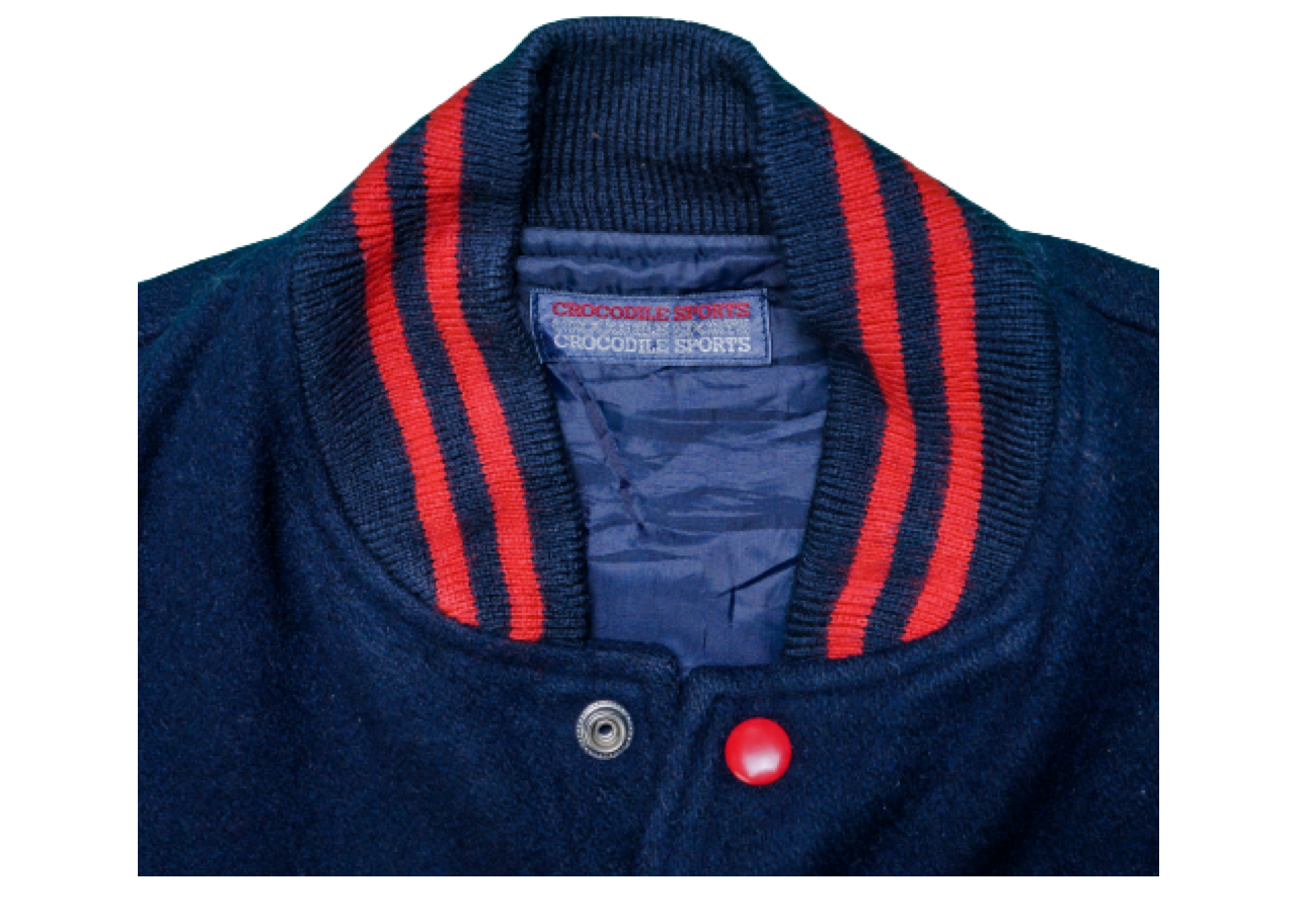 Varsity Jacket Crocodile - photo 3