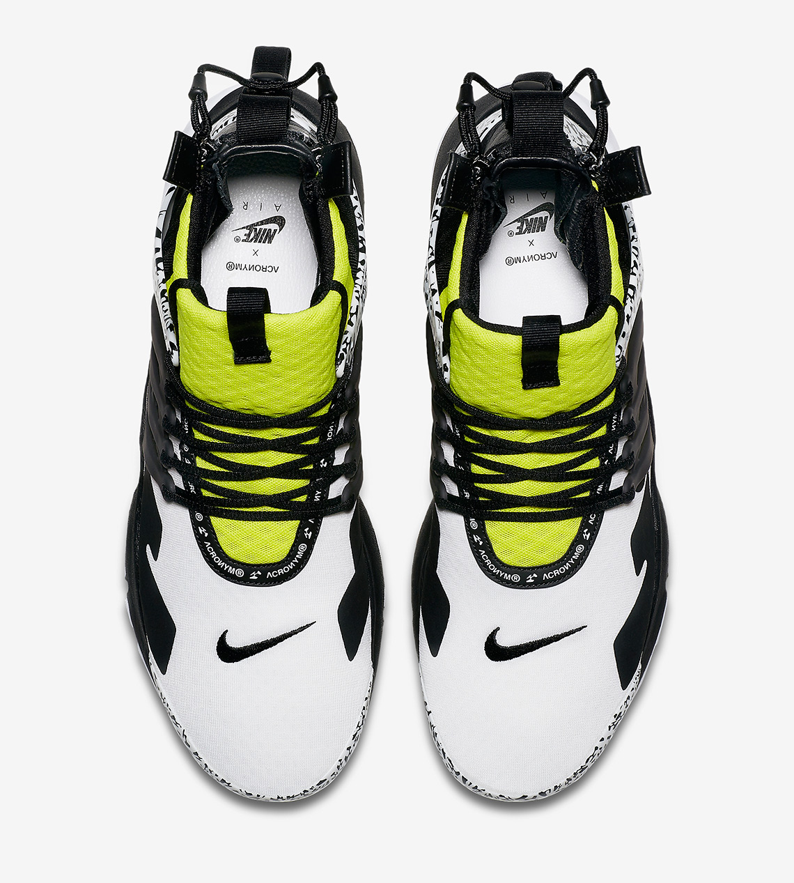 Nike Air Presto Mid Acronym Dynamic Yellow - photo 3