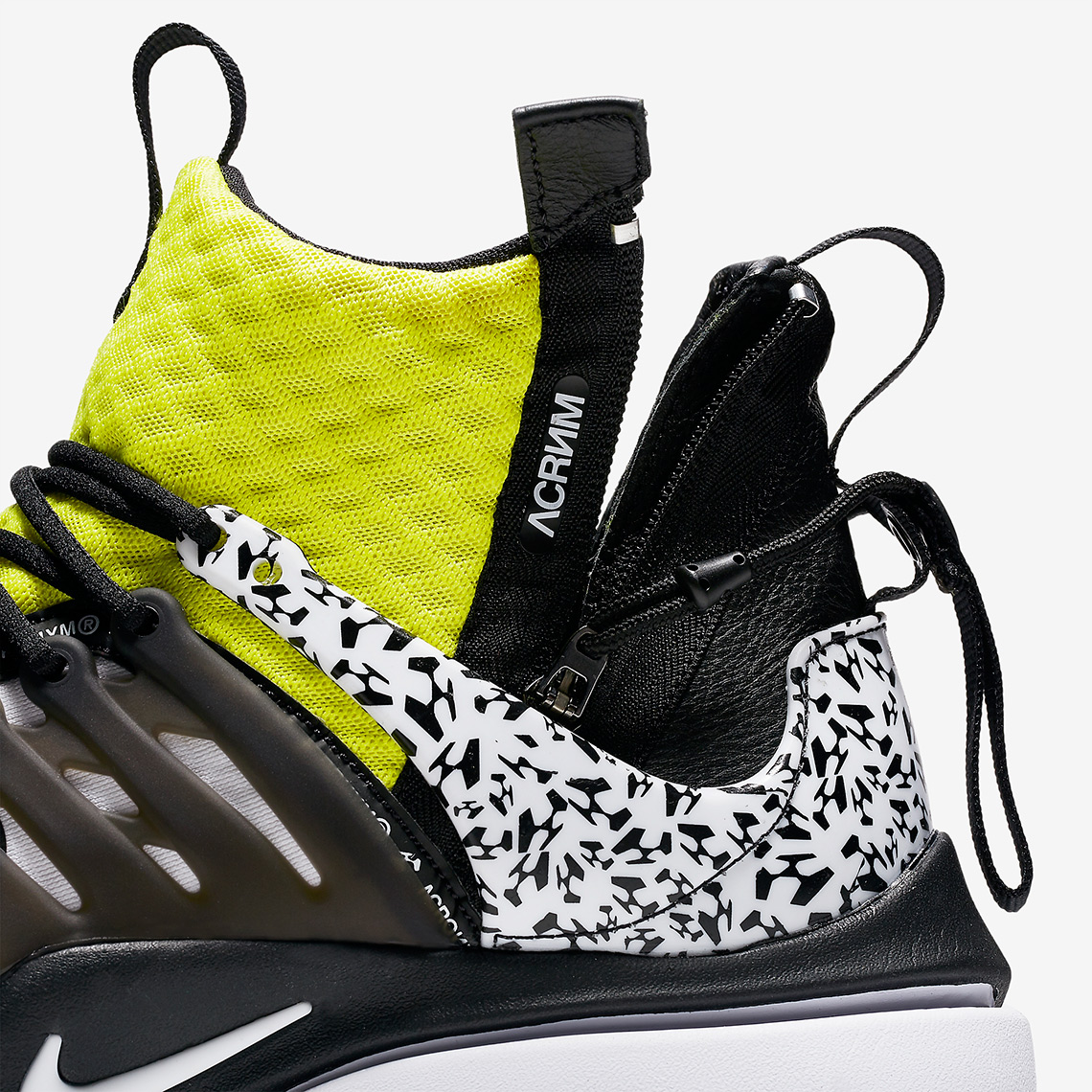Nike Air Presto Mid Acronym Dynamic Yellow - photo 5