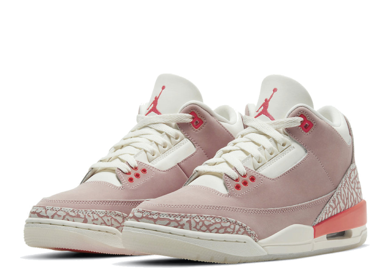 Air Jordan 3 Retro Rust Pink (Women's) - photo 2