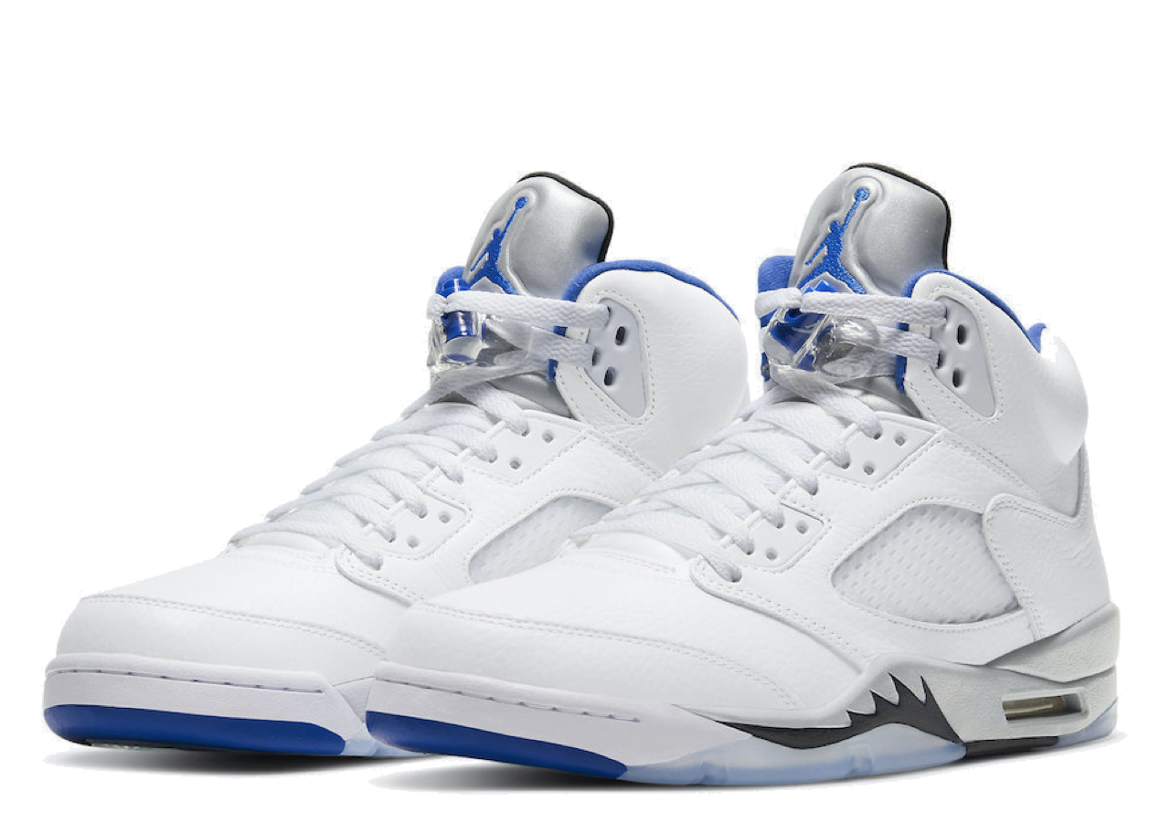Jordan 5 Retro White Stealth (2021) - photo 2