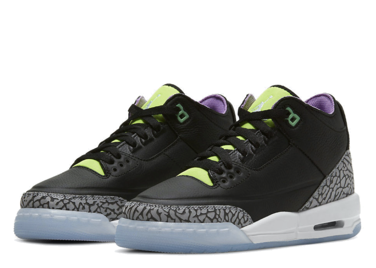 Air Jordan 3 Retro Electric Green (Grade School) - photo 2