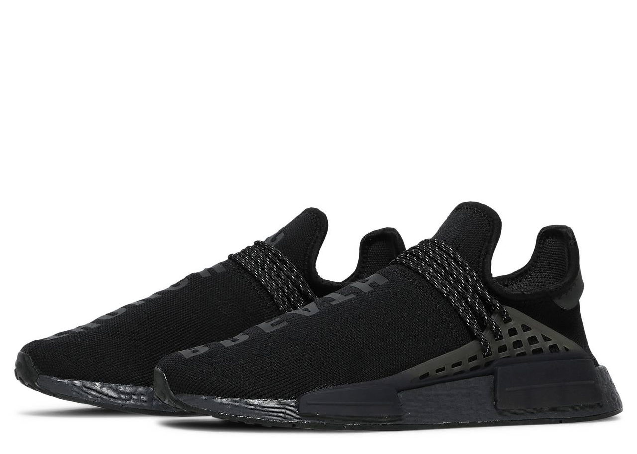 Adidas NMD Hu Pharrell Human Race Triple Black Pack - photo 2