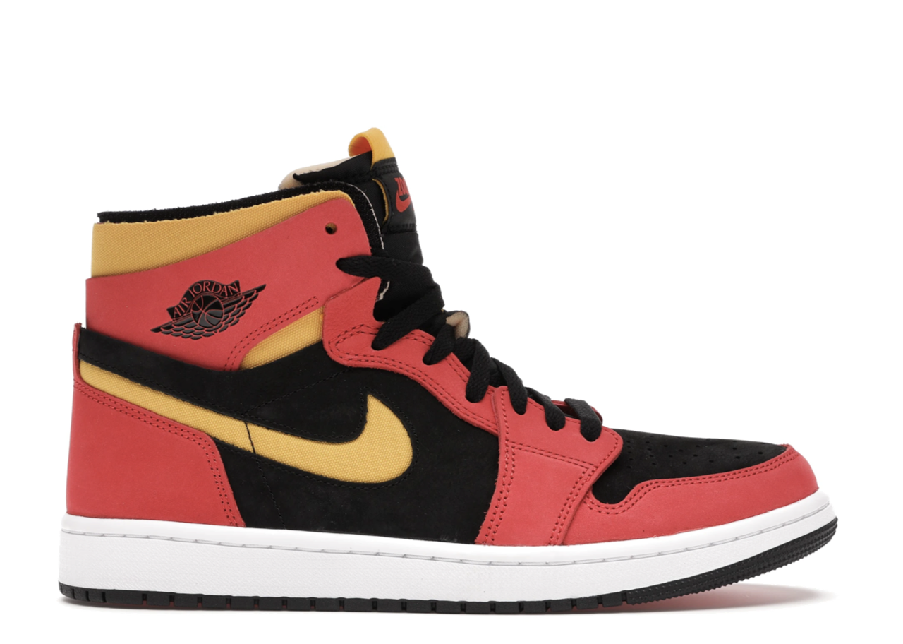 Air Jordan 1 High Zoom Air CMFT Black Chile Red