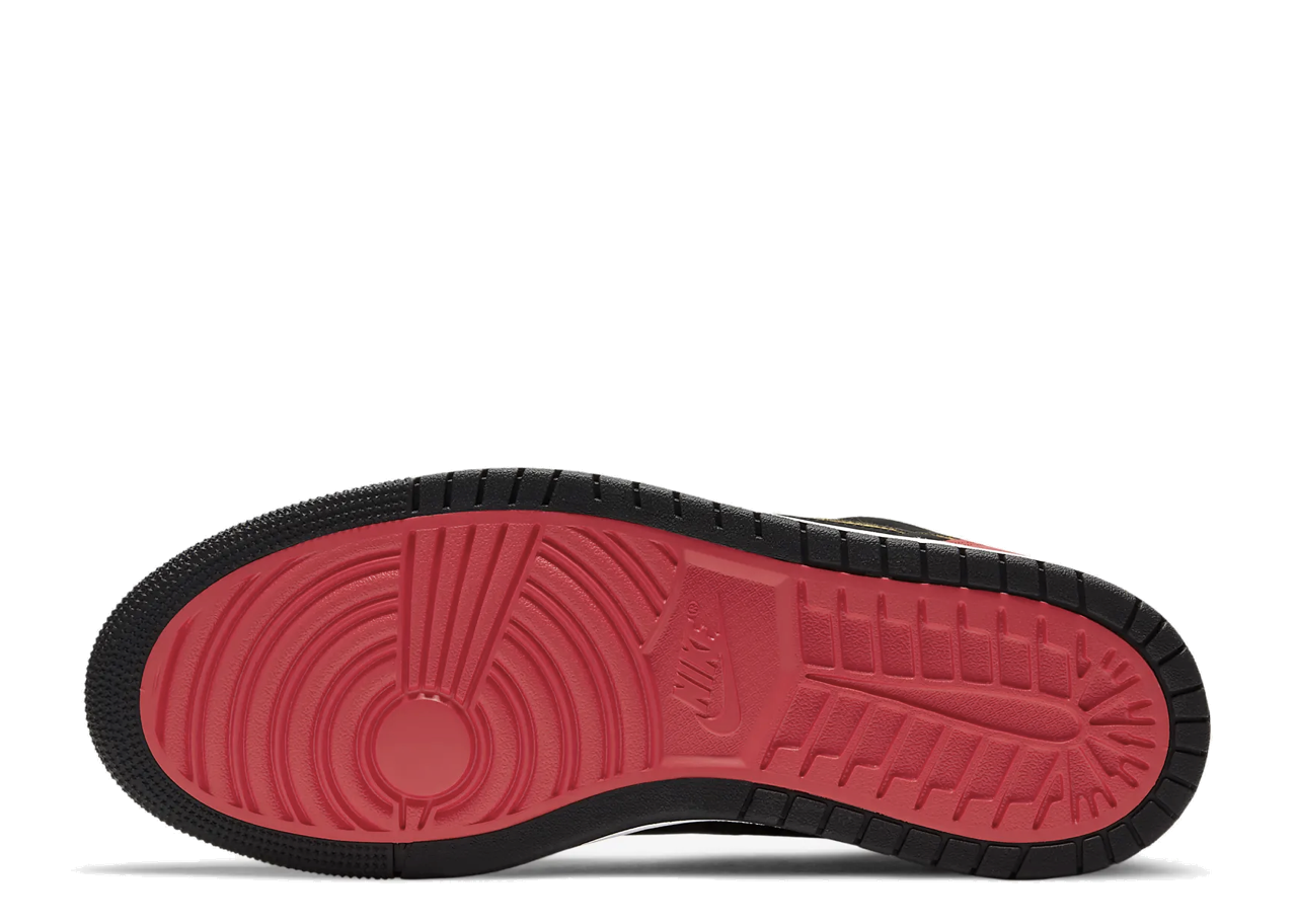 Air Jordan 1 High Zoom Air CMFT Black Chile Red - photo 4