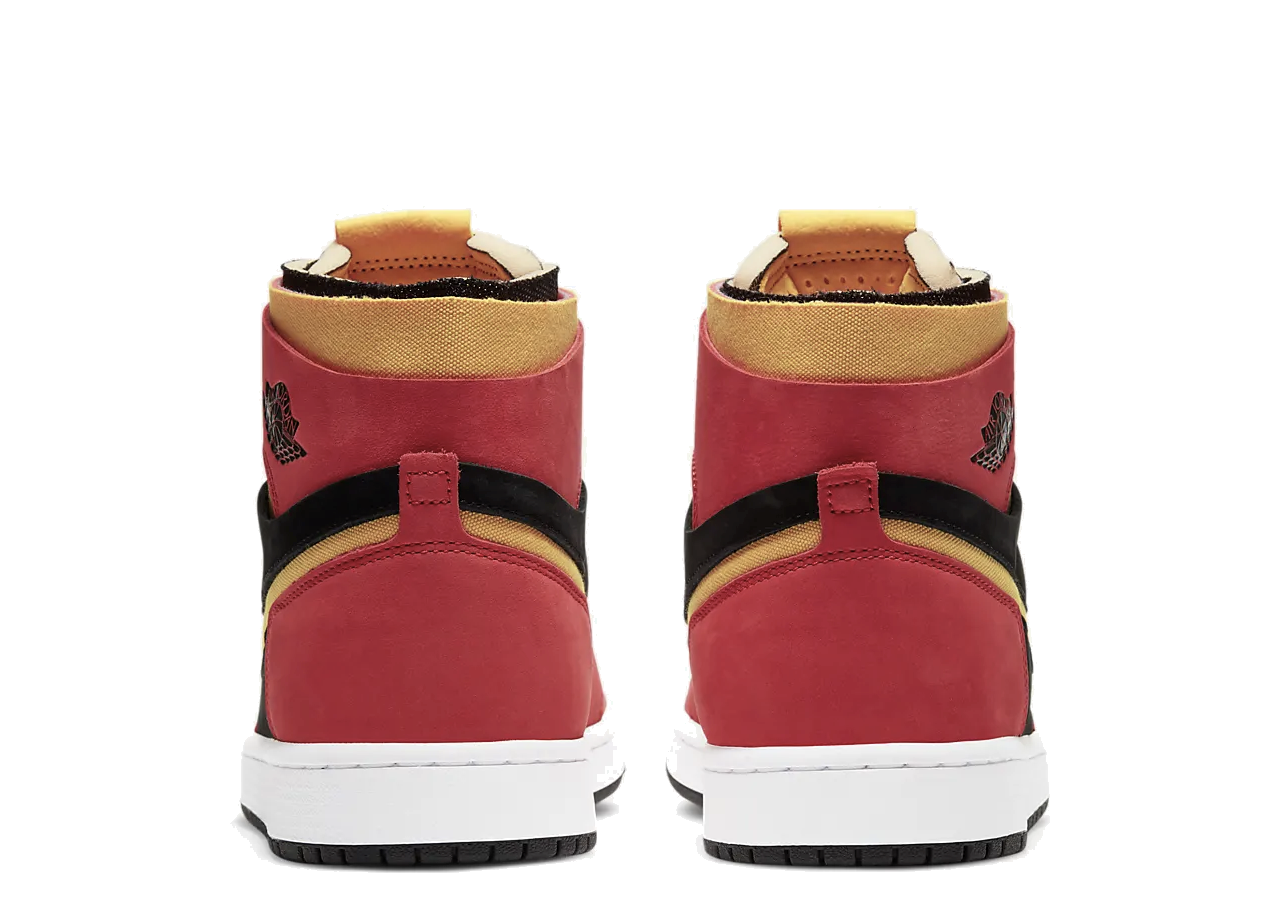 Air Jordan 1 High Zoom Air CMFT Black Chile Red - photo 3