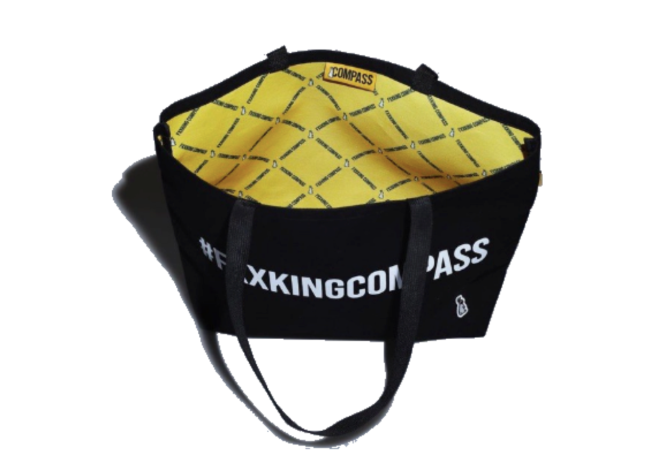 Compass x Fxxking Rabbit #FXXKINGCOMPASS Totebag - photo 2