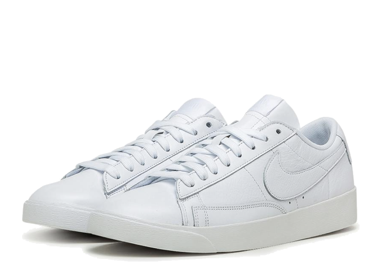 Nike Blazer Low LE Triple White (Women's) - photo 2