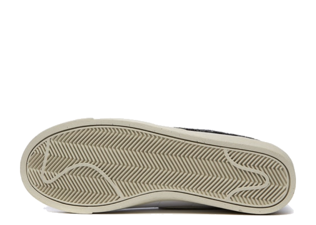 Nike Blazer Low SE Recycled Wool Pack White Black (Women's) - photo 4