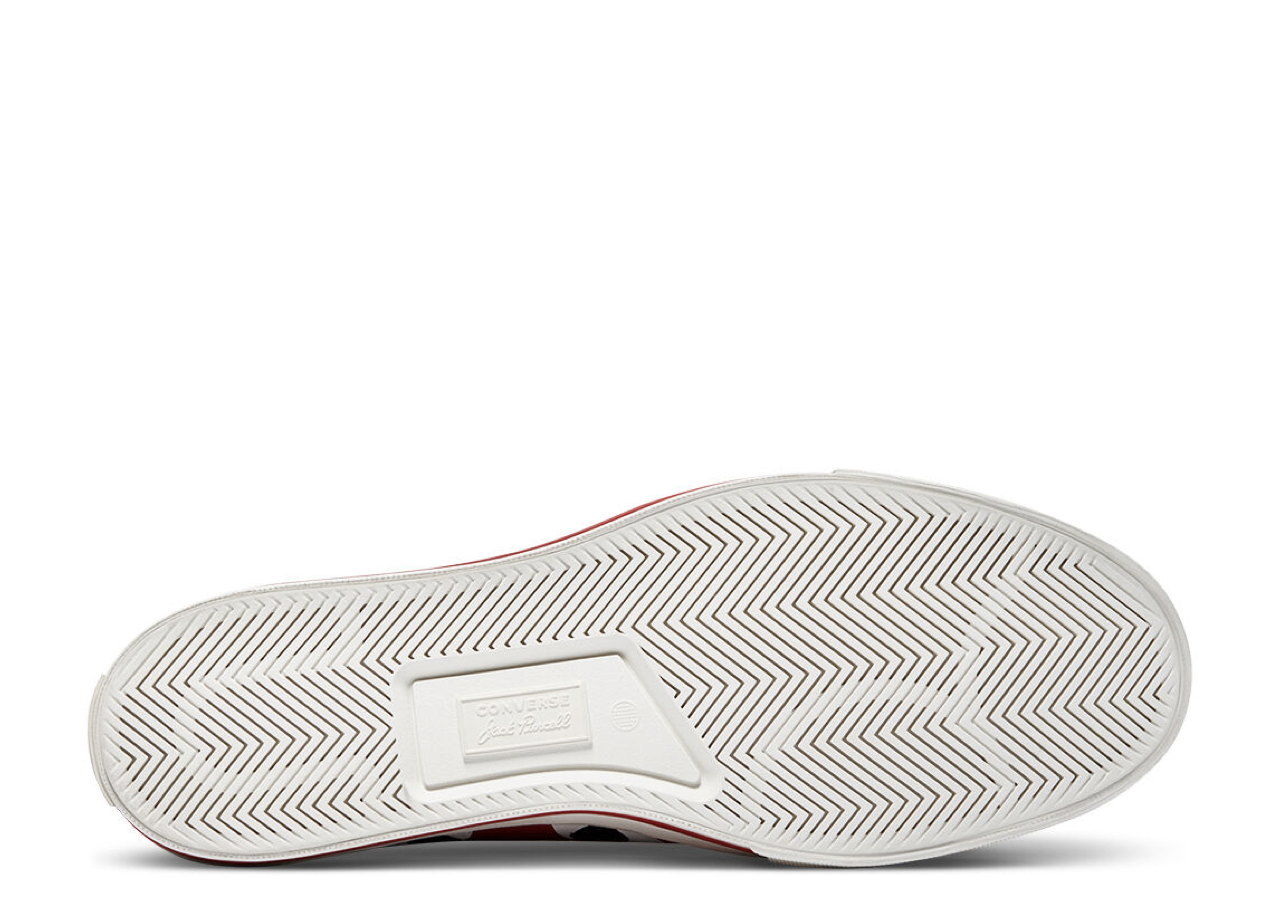 Converse Jack Purcell Comme Des Garcons PLAY Grey Red - photo 4