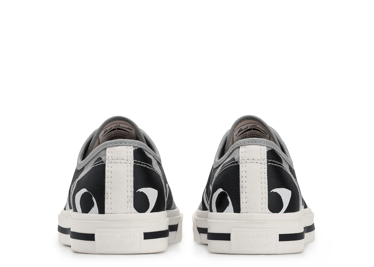 Converse Jack Purcell Comme Des Garcons PLAY Grey Black - photo 3
